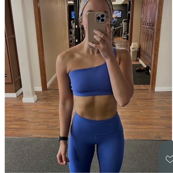 lululemon athletica Other - asymmetrical ribbed bra